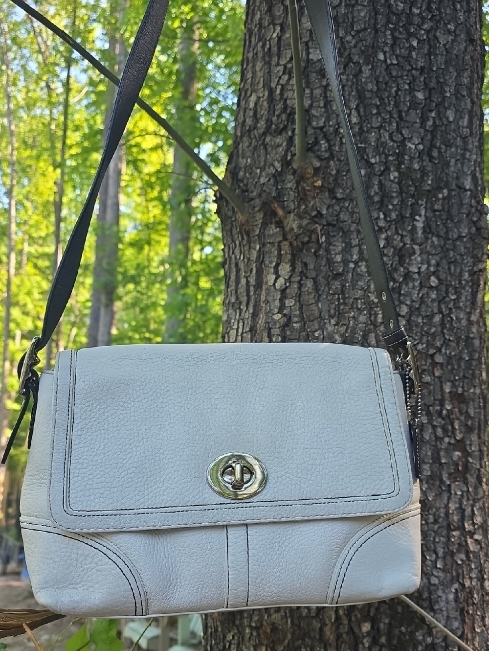 Coach Hampton Flap Shoulder Bag